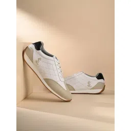 Louis Stitch Men's White Casual Sneakers-picture-10