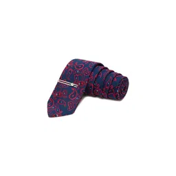 LOUIS STITCH Printed Italian Silk Necktie Accessory Gift Set image 3