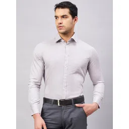 LOUIS STITCH Textured Comfort Cotton Formal Shirt-picture-19