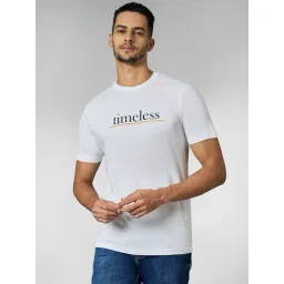 Louis Stitch White Cotton Regular Fit Print T-Shirt-picture-34