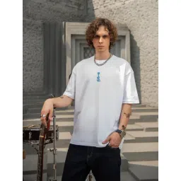 Louis Stitch White Regular Fit Graphic T-Shirt-picture-26