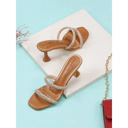 LOUIS STITCH Women Embellished Stiletto Heel Sandala-picture-23