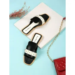 Louis Stitch Women's Black Casual Sandals-picture-45