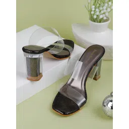 Louis Stitch Women's Jet Black Casual Sandals-picture-16