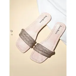 Louis Stitch Women's Nude Casual Sandals-picture-17