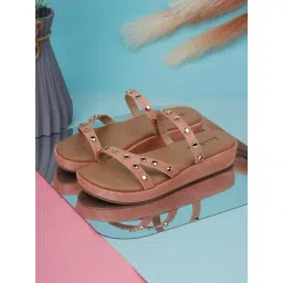 Louis Stitch Women's Pink Casual Sandals-picture-47