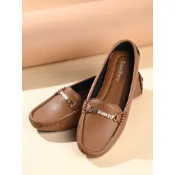 Louis Stitch Women's Tan Casual Loafers-picture-22