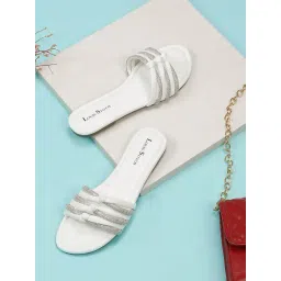 Louis Stitch Women's White Casual Sandals-picture-29
