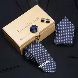 LOUIS STITCH Silk Tie & Cufflink-picture-25