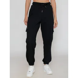 Lounge Dreams Women Solid Cotton Mid-Rise  Joggers-picture-29