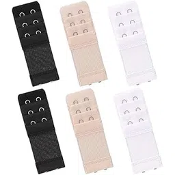 6 Pcs Women's Bra extenders 2 Hooks/3 Hooks Bra Extension-image-38