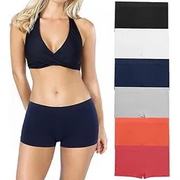 louryn koulyn Boyshort Panties Womens Full Coverage Seamless Underwear Soft Stretch Boxer Briefs-picture-27