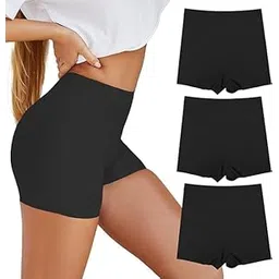 louryn koulyn Boyshorts Panties for Women Seamless Soft Boy Shorts Underwear Short Boxer Briefs Anti Chafing Multiple Pack-picture-29