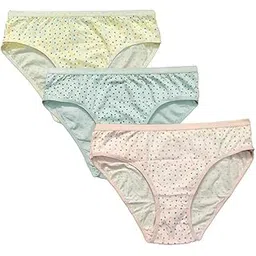 louryn koulyn Women Panty Combo Pack of 3 Colorfull Cotton Briefs-picture-32