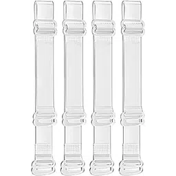 Women's Adjustable Transparent Silicone Bra Straps (Free Size)-image-24