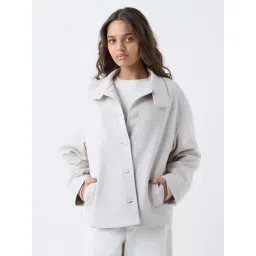 LOV by Westside Off-White Suede Jacket-picture-30