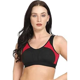 lovable Sports Women Girls Nylon Spandex Lycra Removable Pads Full Coverage Bra-L3516-XC-picture-36