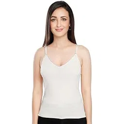 lovable Women Solid Polycotton Regular fit Camisole - CAM-02-picture-13