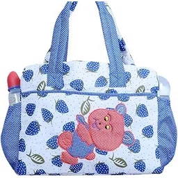 Love Baby Cloth Bag Cherry Printed DBB14 Navy P4-picture-37
