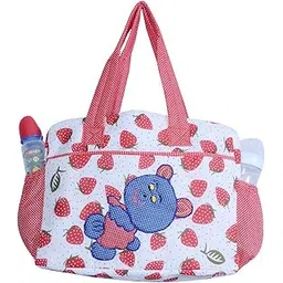 Love Baby Cloth Bag Cherry Printed DBB14 Red P4-picture-35