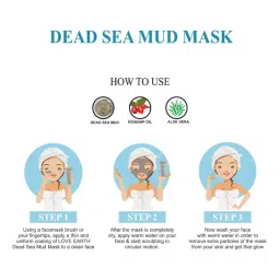 Love Earth Dead Sea Mud Mask image 4