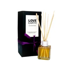 LOVE EARTH Jasmine Essential Oil Reed Aroma Oil Diffuser image 1