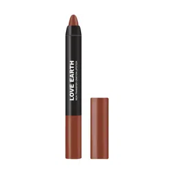 LOVE EARTH Non Transfer Crayon Lipstick - 3.5 g -  Coffee Rose-picture-16