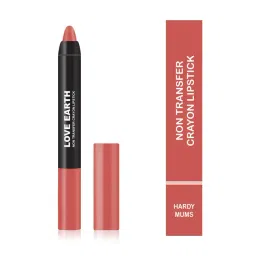 Love Earth Non Transfer Crayon Lipstick Hardy Mums - 3.5 gm-picture-18