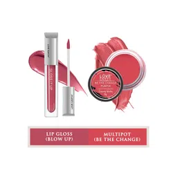 LOVE EARTH Set Of 2 Lip Tint & Cheek Tint Multipot - 8g-Gloss It Up Lip Gloss - 3ml-picture-17
