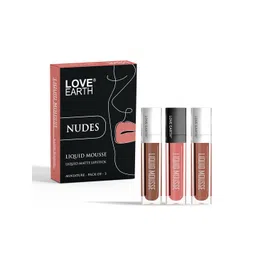 LOVE EARTH Set Of 3 Liquid Lipstick- 2 ml Each- Appletini- Bottomless Mimosas- Holiday-picture-32