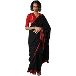 Love in Every Thread Handloom and Mulmul Cotton Saree-picture-28