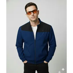 LOVE LONDON Colorblock Men Wind Cheater-picture-22