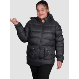 LOVE LONDON Women Hooded Solid Lightweight Puffer Jacket-picture-18