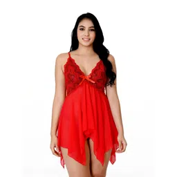 Love Maker Net Striped Baby Doll-picture-12