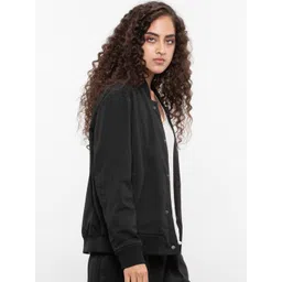 LOVE PANGOLIN Women Lightweight Bomber Jacket image 2