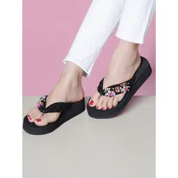 LOVEHUSH Women Black Doctor Ortho Super Soft Anti-Skid Heels Slipper-picture-41