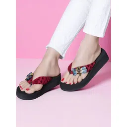 LOVEHUSH Women Canvas Anti-Skid Wedge-picture-29