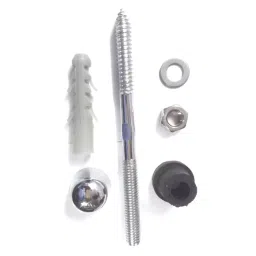 LOVELY 10 MM Stainless Steel Rack Bolt/Wall Hung/Wall Mount Toilet Commode Stand Set Heavy-picture-22