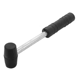 Lovely L 18503 Rubber Hammer with Steel Handle covered with rubber grip size 2.0" Pack of-picture-15