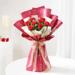 Lovely Red Rose Bouquet-picture-19