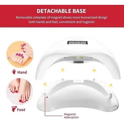 lovhide Professional UV LED Nail Lamp for Quick and Uniform Gel Polish Curing Nail Polish Dryer image 4