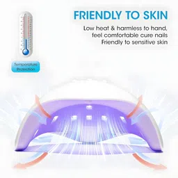 lovhide UV LED Nail Dryer for Fast and Even Gel Polish Curing with Simple Operation Nail Polish Dryer image 5