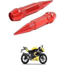 LOVMOTO Universal 2PC Spiked Aluminum Stem Valve Caps Dustproof Tire Wheel Stem Caps for Cars,SUVs,Trucks Bicycles and Motorcycles Comfortable with Nin-ja 6-picture-10