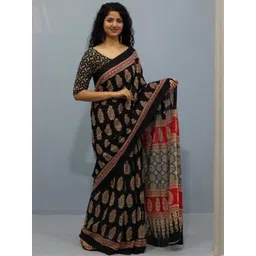 Lovwear Women Black Sarees-picture-22
