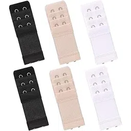 lozora 6 Pcs Women's Bra extenders 2 Hooks/3 Hooks Bra Extension (LZ-001)-picture-38