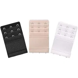 lozora Women's Bra Extender 3 Hooks 3 Eye Elastic Stretchy Back Bra Band Extension (LZ-075)-picture-32