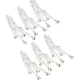 lozora Women's Pack of 6 Clear Invisible Bra Straps - One Size (LZ-020)-picture-53