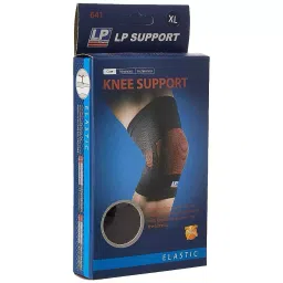 LP Supports S Size Black, Red Knee Support, LP 641-picture-13