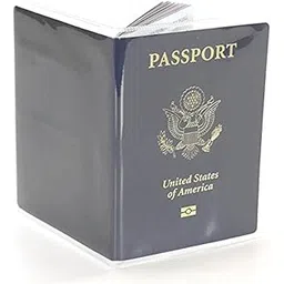 LR Decor E-Shop Transparent Passport Cover Case Coverage of Passport Transparent Protector-picture-39