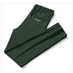 lripsome Men Solid Olive Track Pants-picture-33